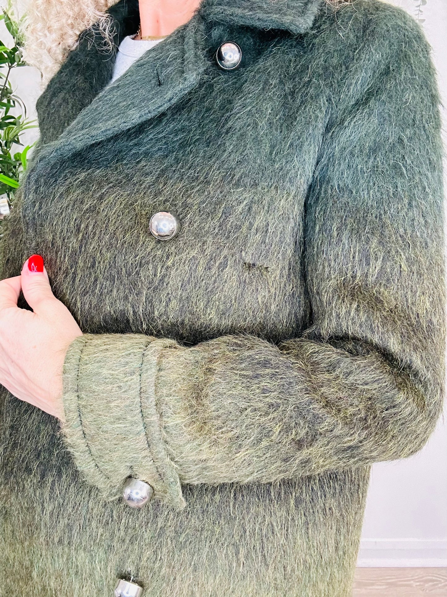 Ombre Alpaca Coat - Size XXS