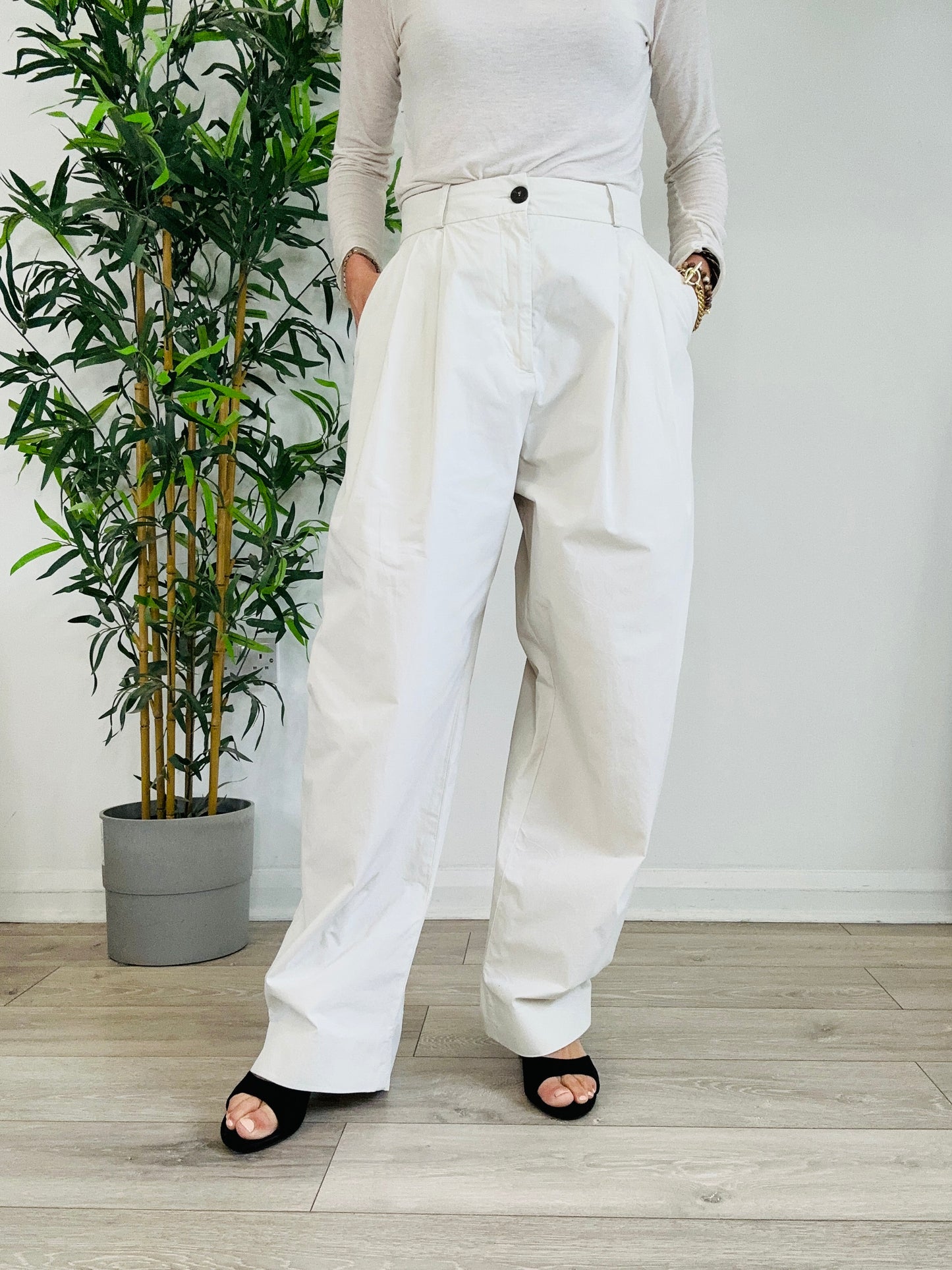 Cotton Trousers - Size 0