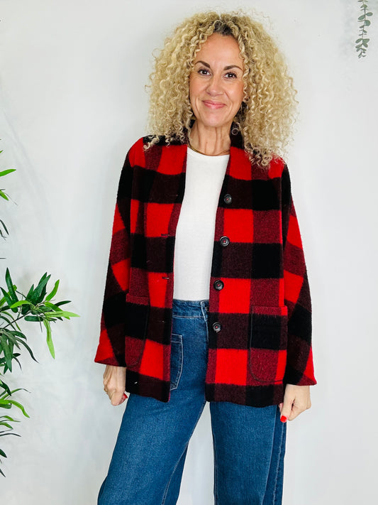 Check Shacket - Size 2