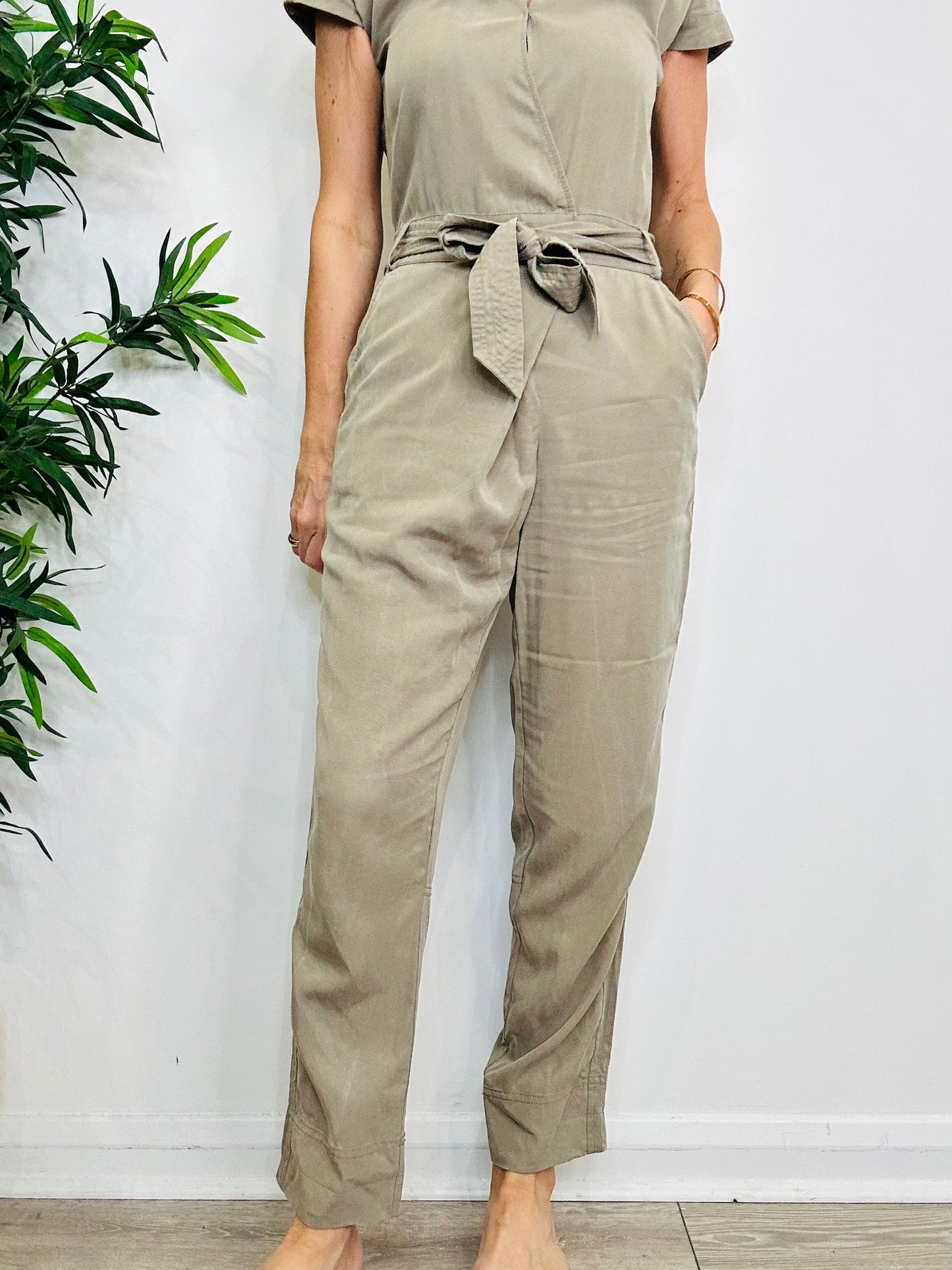 Belted Jumpsuit - Size 8