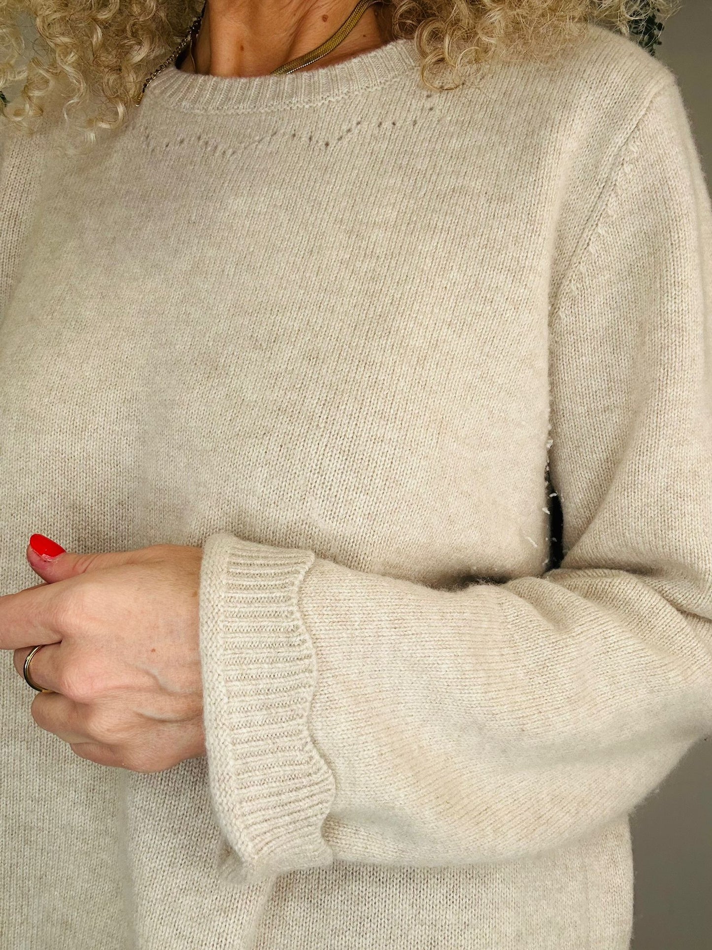 Merino Wool Jumper - Size L