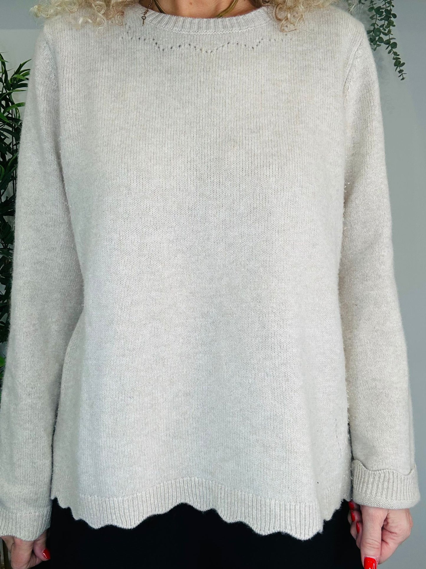 Merino Wool Jumper - Size L