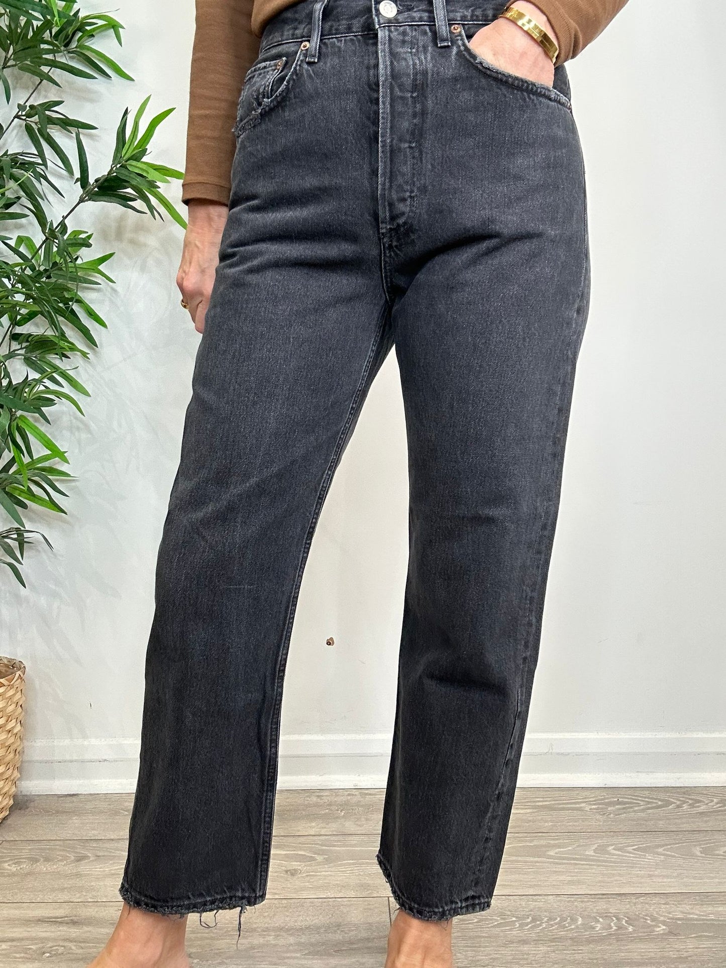 90s Crop Jeans - Size 28