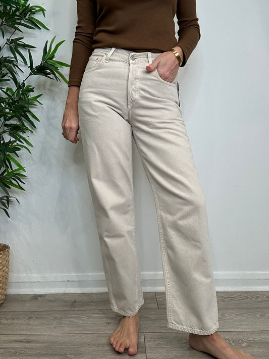 V Waist Baggy Jeans - Size 27