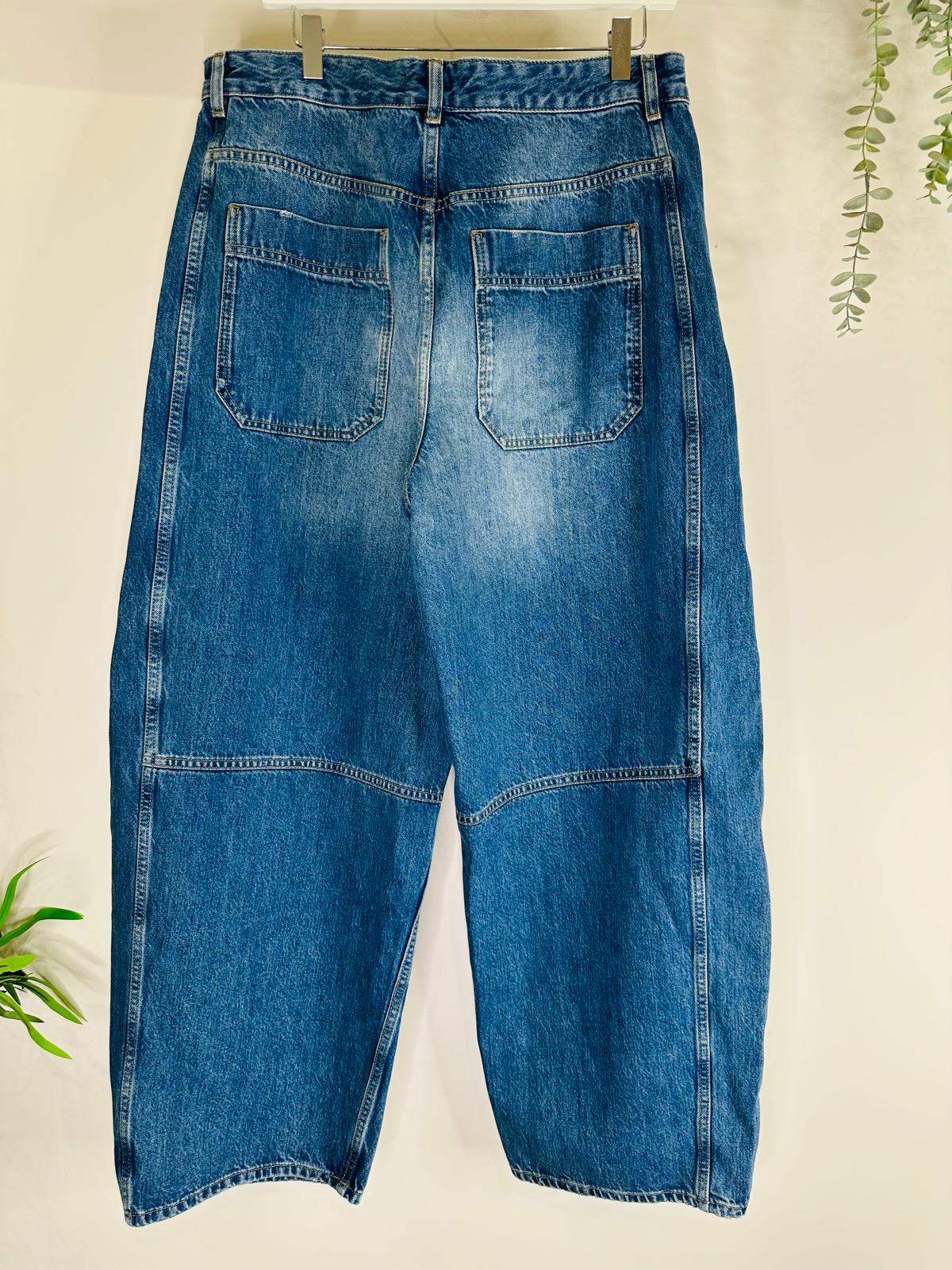Engineered Barrel Jeans - Size 32