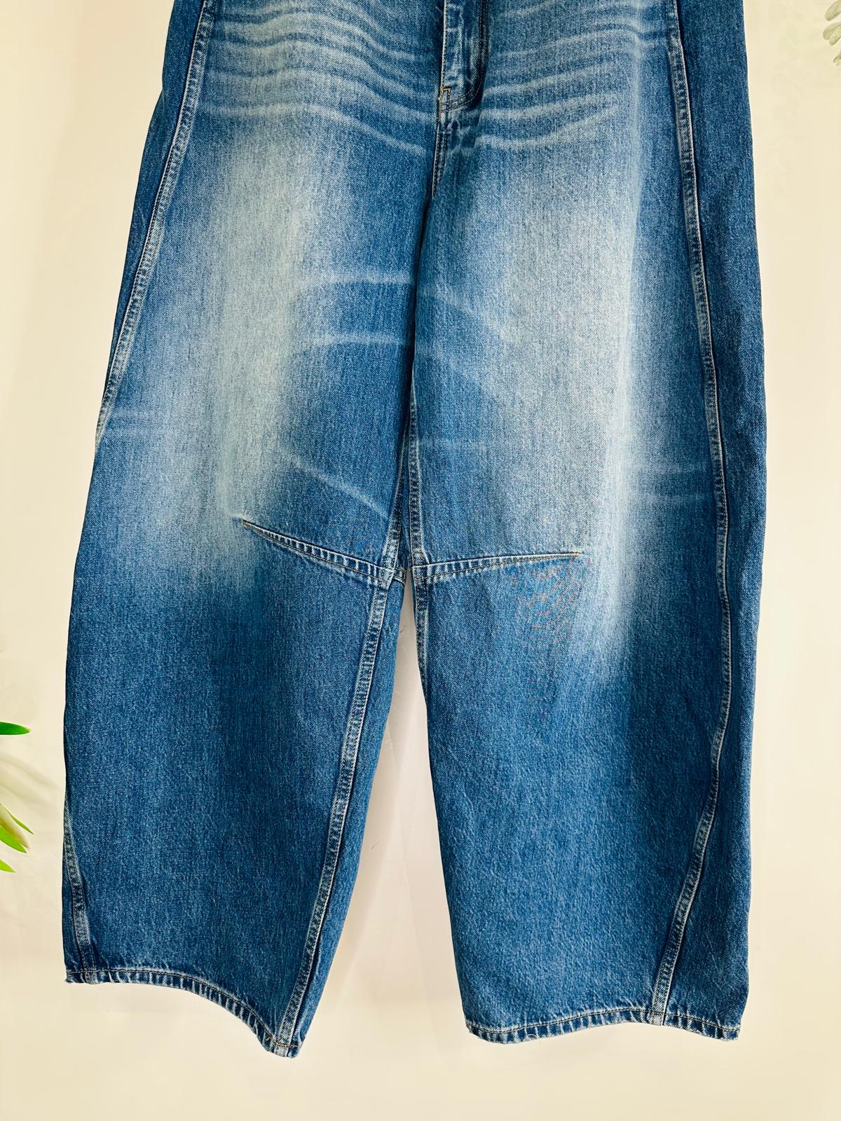 Engineered Barrel Jeans - Size 32