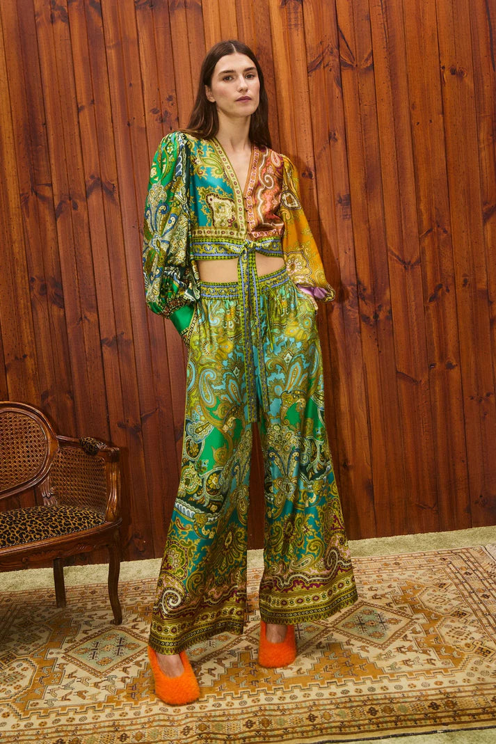 Clemenza Silk Blouse - Size 6