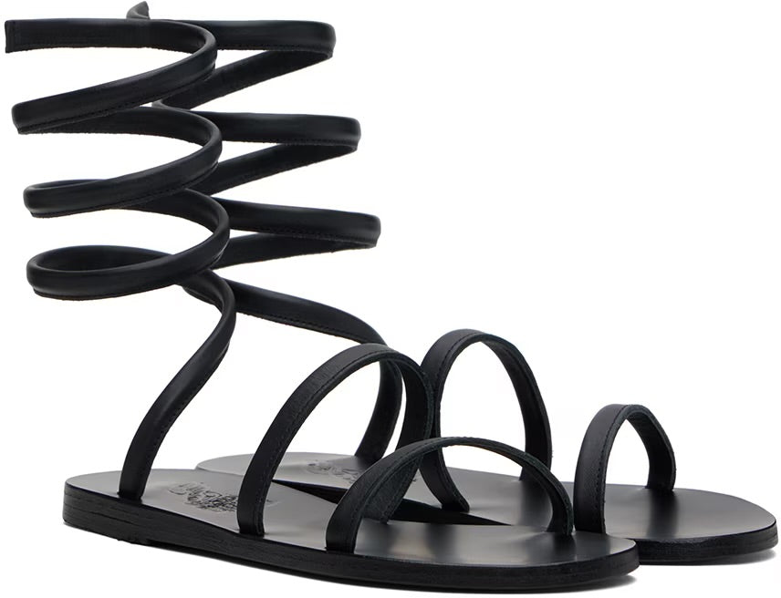 Leather Sandals - Size 39
