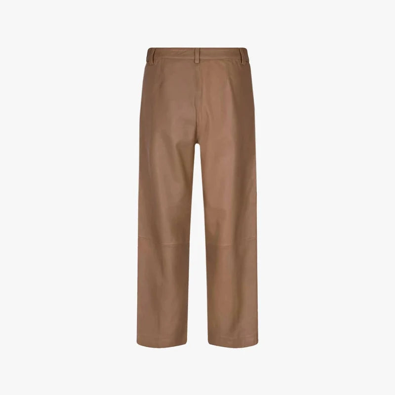 Leather Como Trousers - Size 34