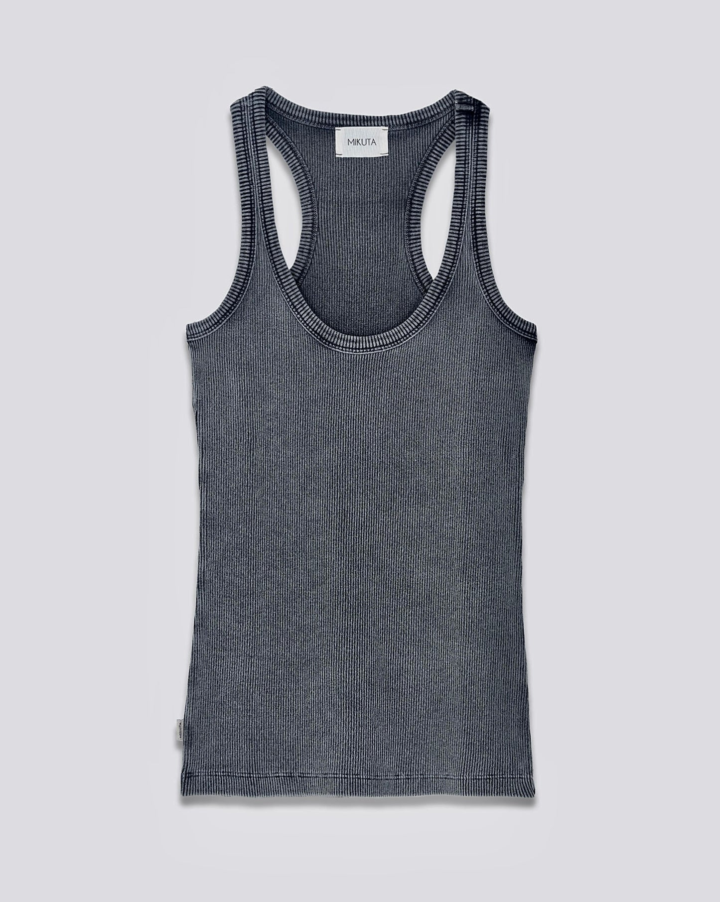 Ribbed Leggings & Vest Set - Size M