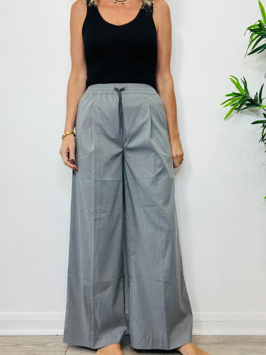Wide Leg Trousers - Size XS