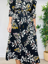 Load image into Gallery viewer, Floral Wrap Dress - Size 3
