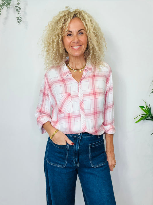 Check Shirt - Size L