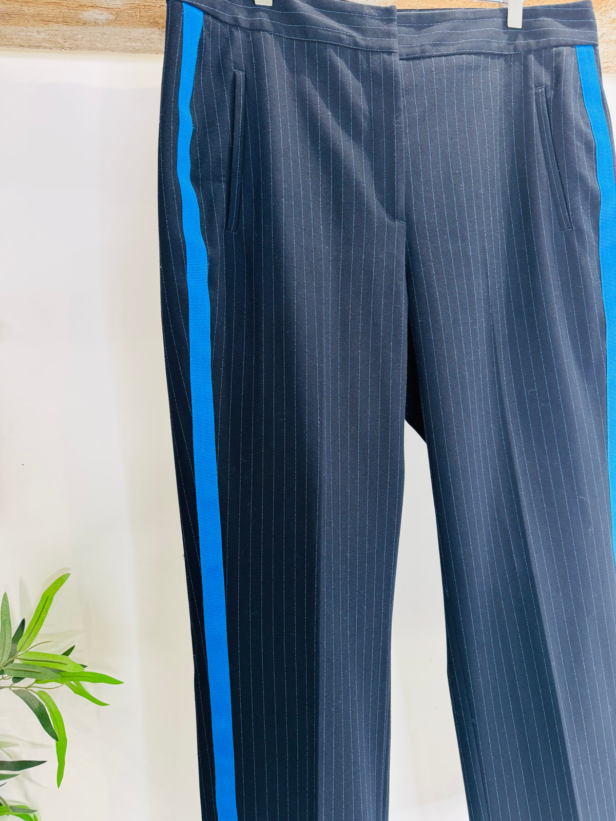 Pin Stripe Trousers - Size 14