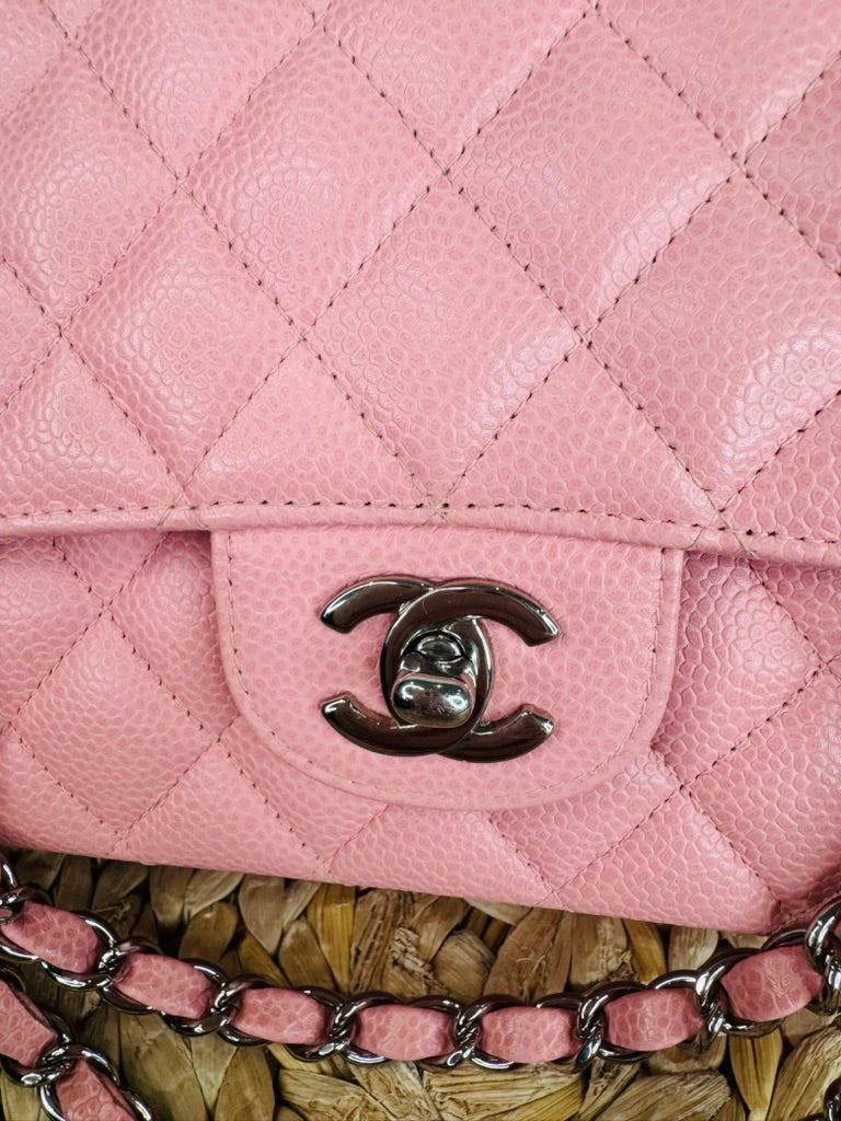 Medium Chanel Caviar Leather Double Flap Bag