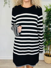 Load image into Gallery viewer, Striped Jumper Dress - Size M
