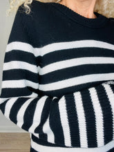 Load image into Gallery viewer, Striped Jumper Dress - Size M
