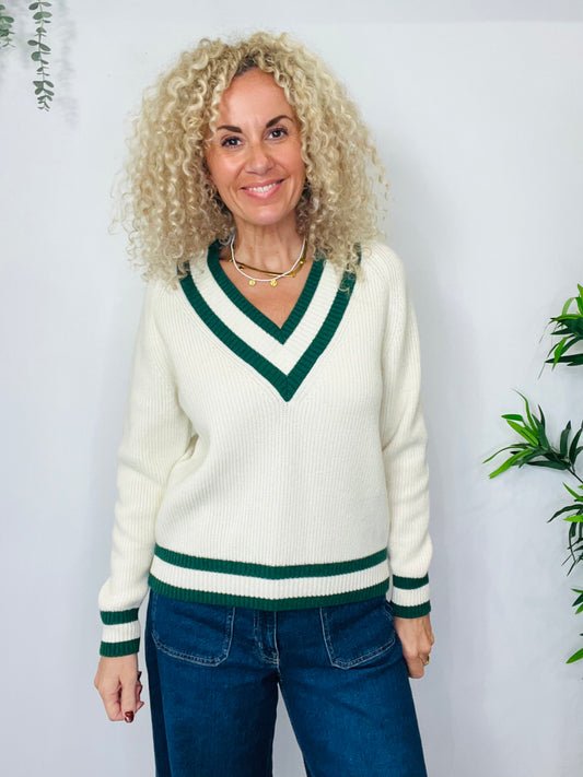 V-Neck Jumper - Size 10