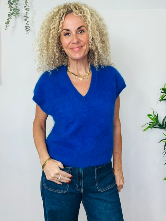Brushed Cashmere Vest - Multiple Sizes