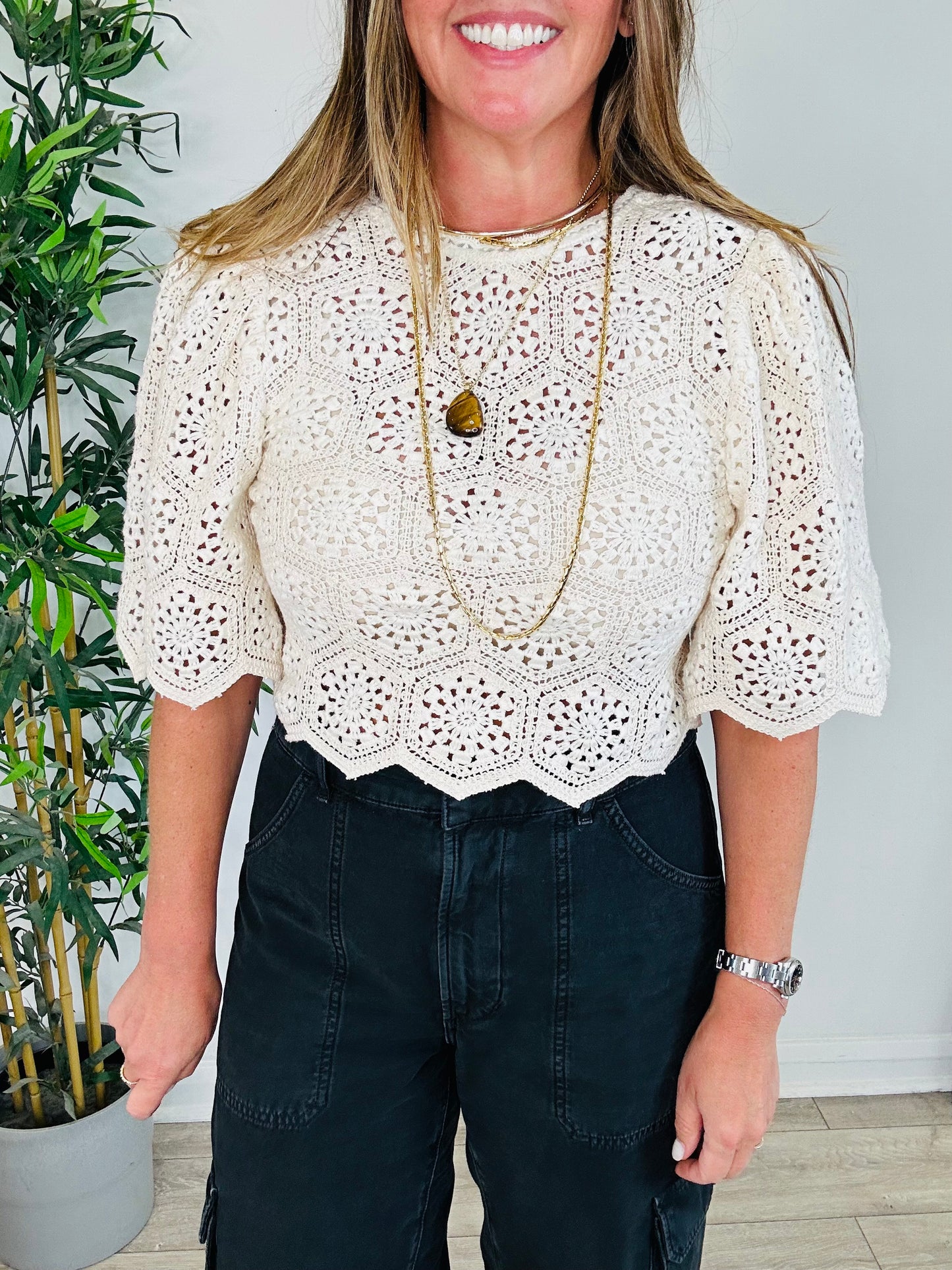 Crochet Top - Size 0