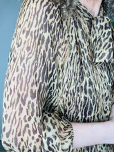 Load image into Gallery viewer, Silk Animal Print Dress - Size 2
