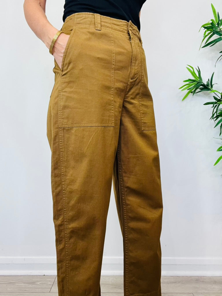 Barrel Leg Trousers - Multiple Sizes