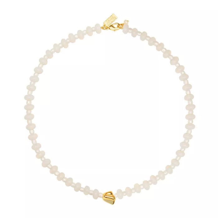 Tokyo Choker - White Opal