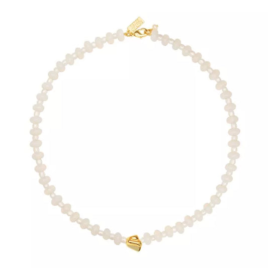 Tokyo Choker - White Opal
