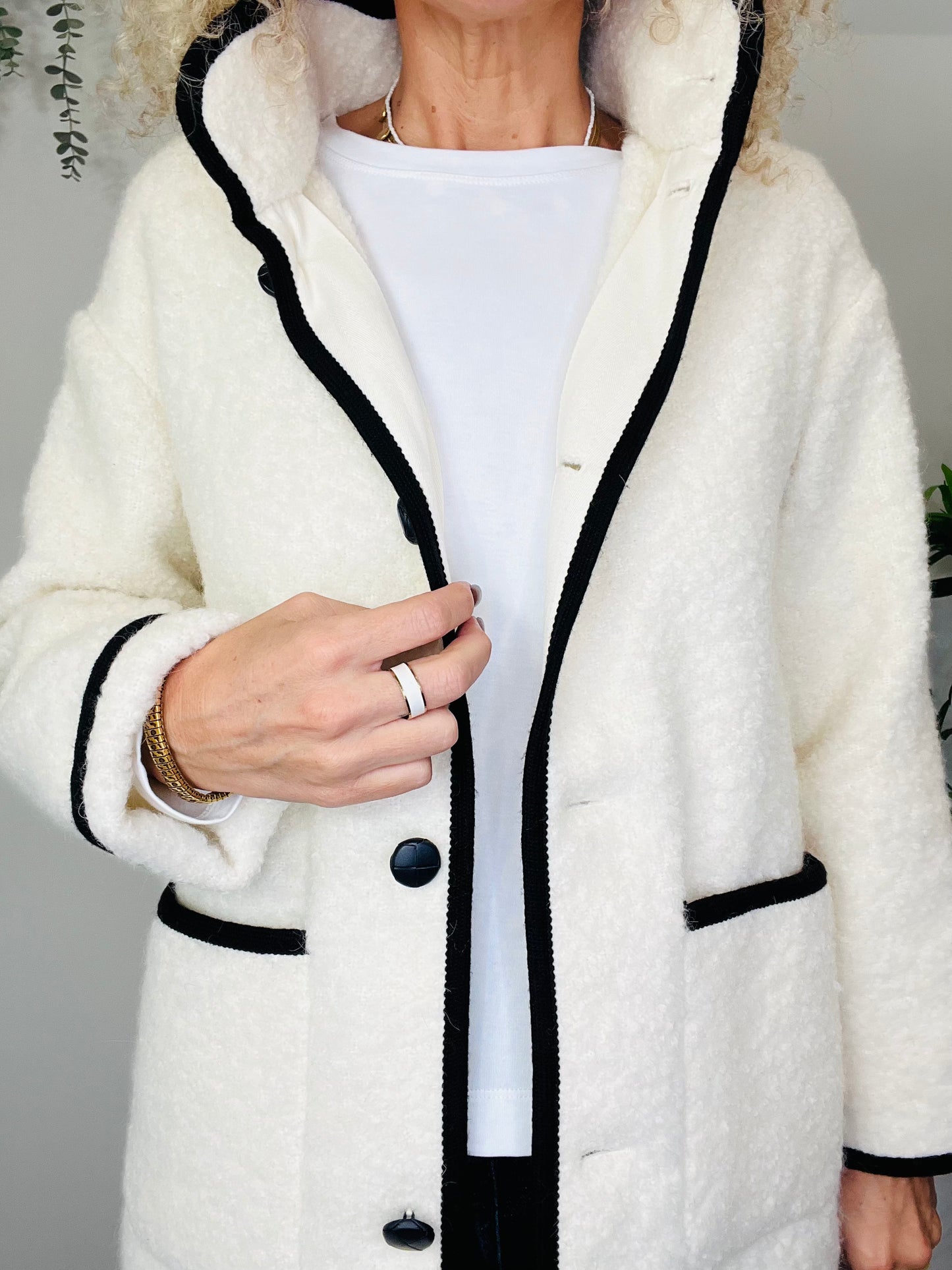 Boucle Jacket - Size 8