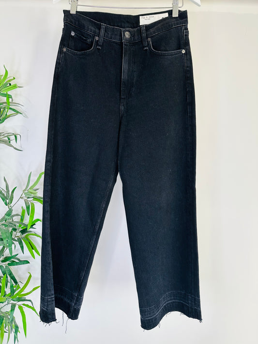 Andi Wide Leg Ankle Jeans - Size 28