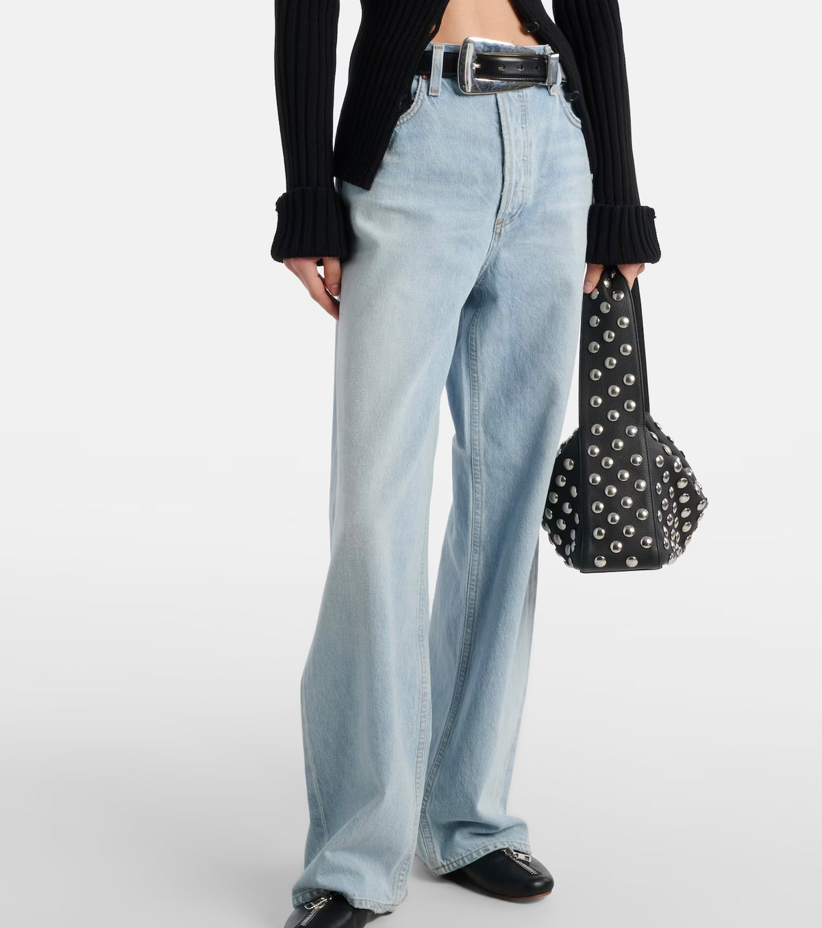 Low Slung Baggy Jeans - Size 29