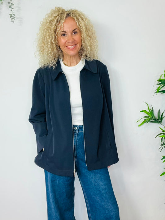 Navy Jacket - Size 16