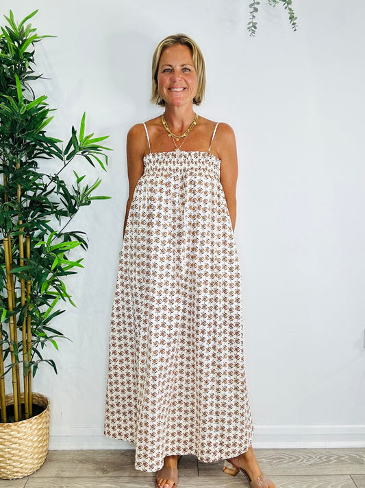 Patterned Sundress - Size S