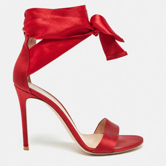 Satin Gala Pumps - Size 37.5