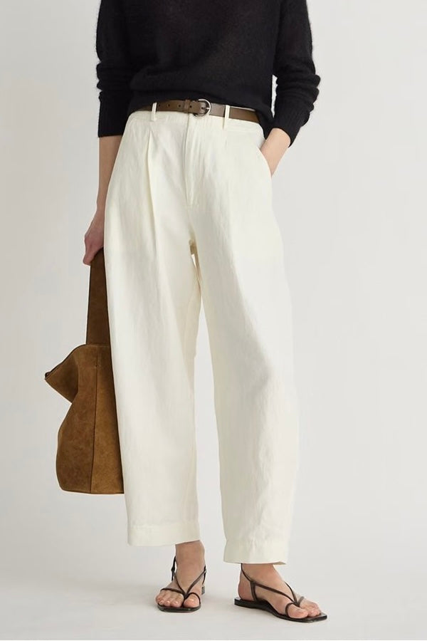 Bari Linen Trousers - Size 14