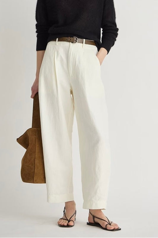 Bari Linen Trousers - Size 14