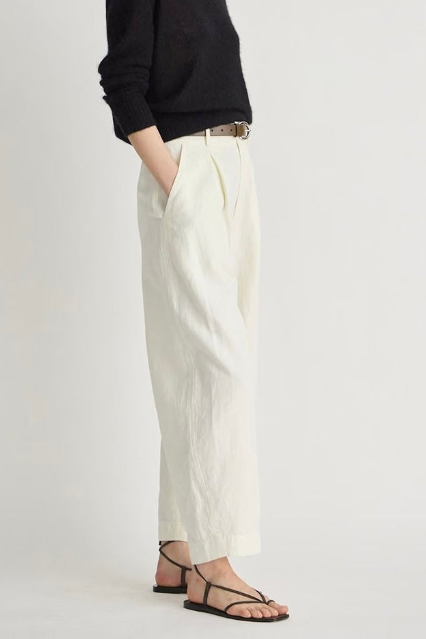 Bari Linen Trousers - Size 14