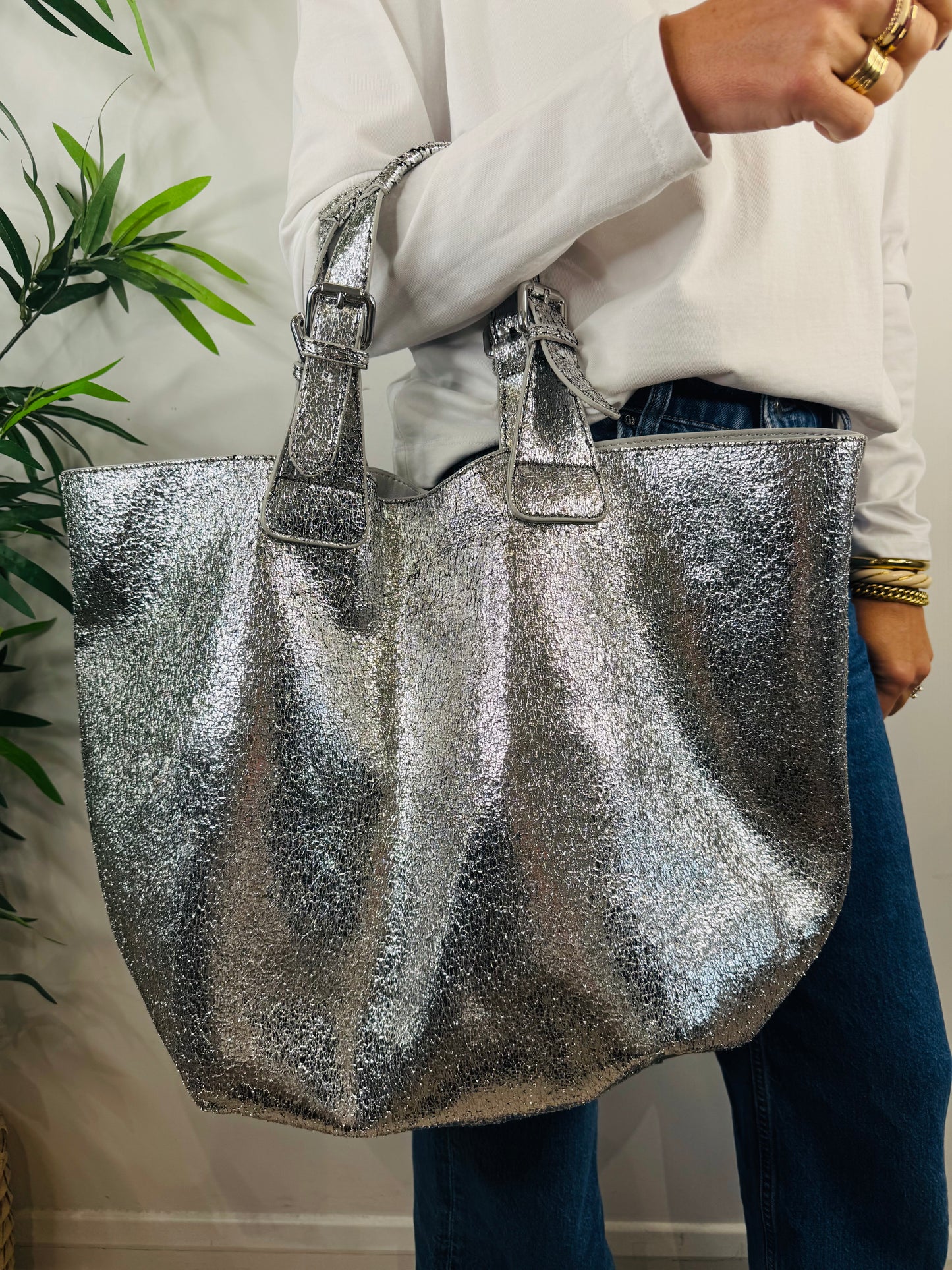 Hurry Faux Leather Tote