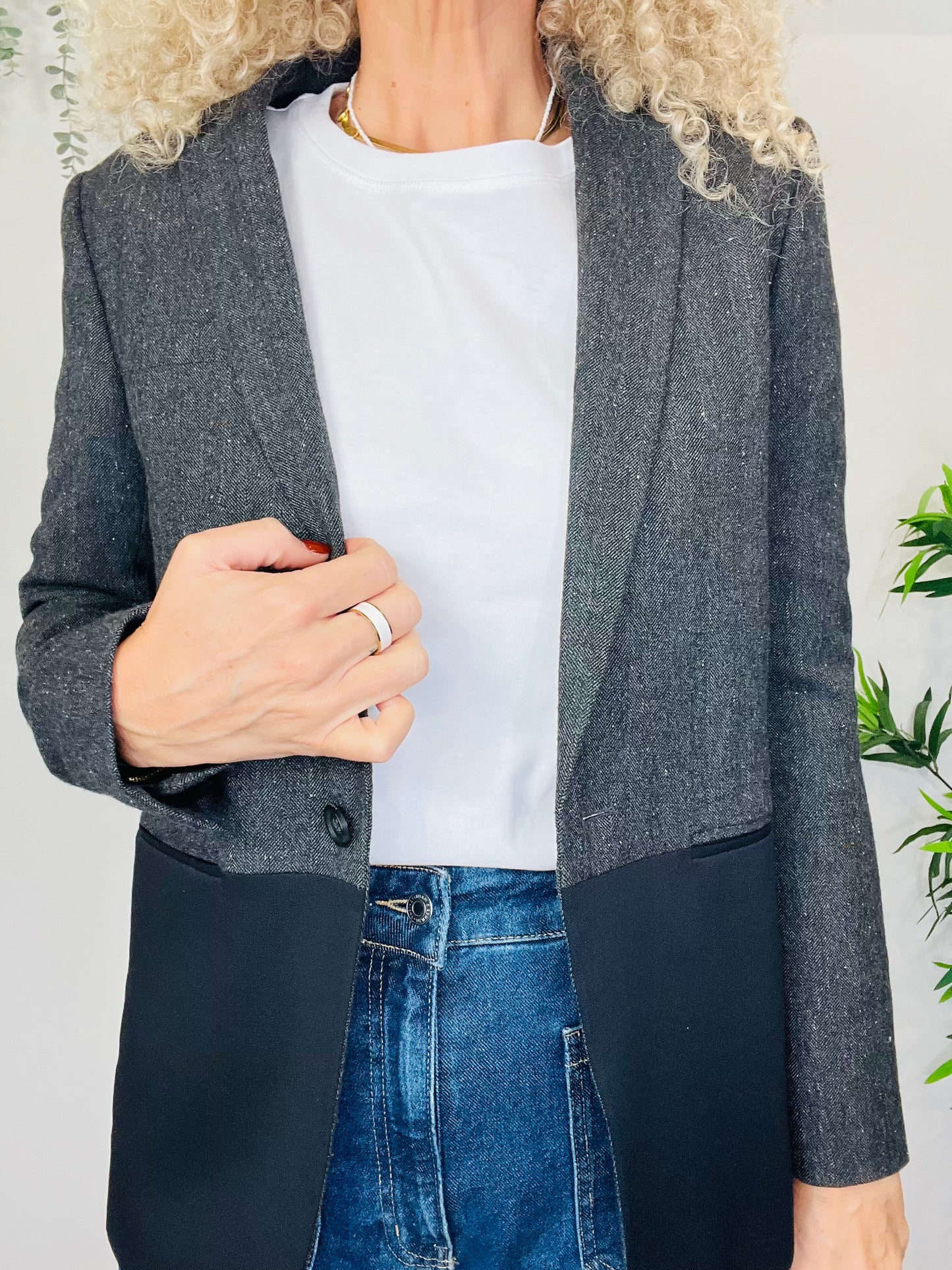 Wool Blazer - Size 38