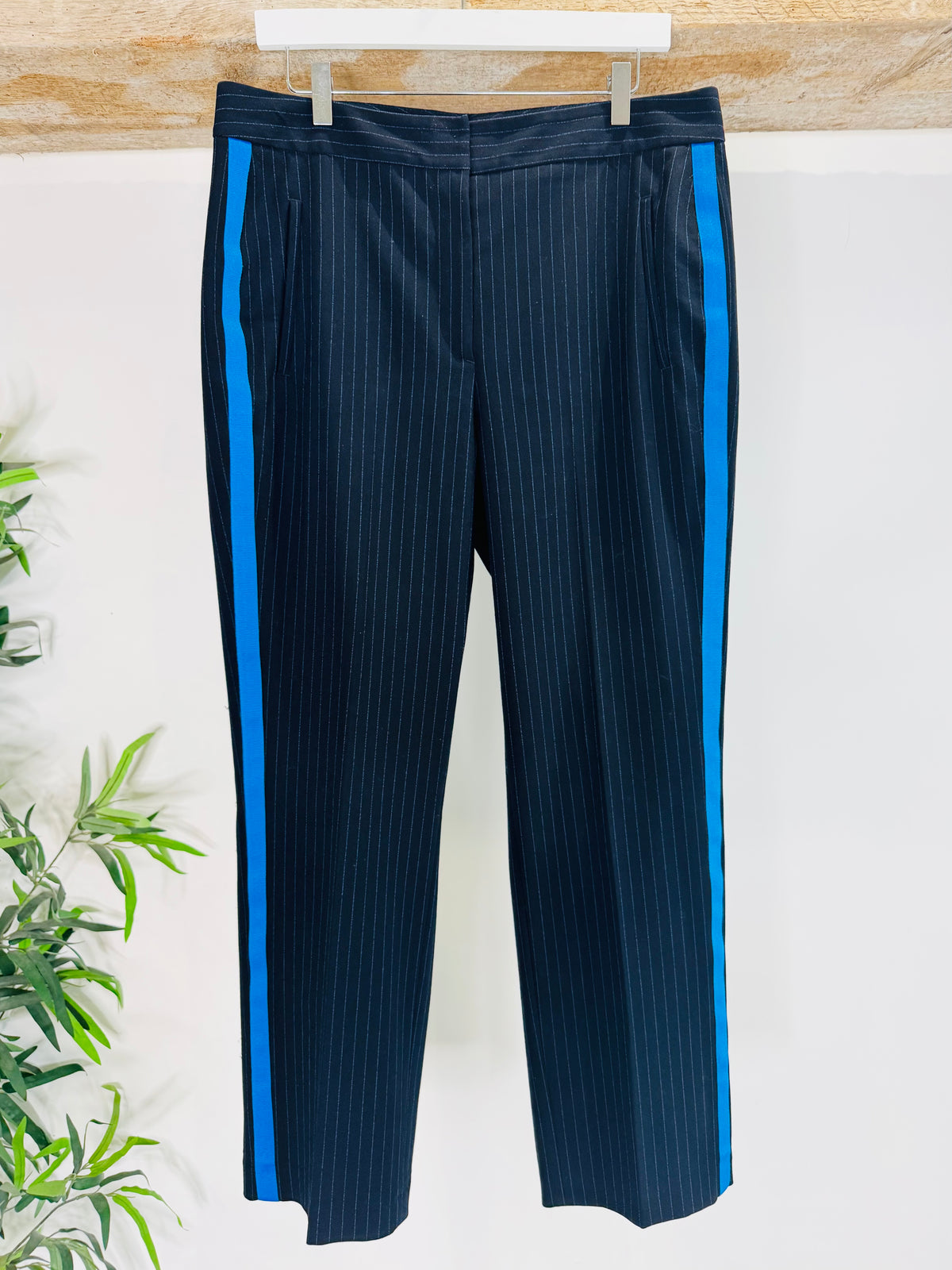 Pin Stripe Trousers - Size 14
