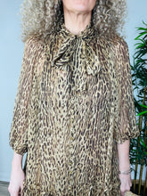 Load image into Gallery viewer, Silk Animal Print Dress - Size 2
