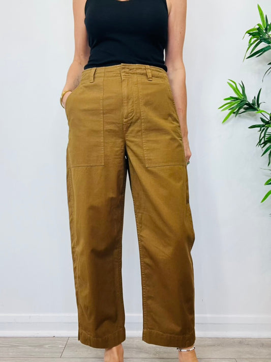 Barrel Leg Trousers - Multiple Sizes