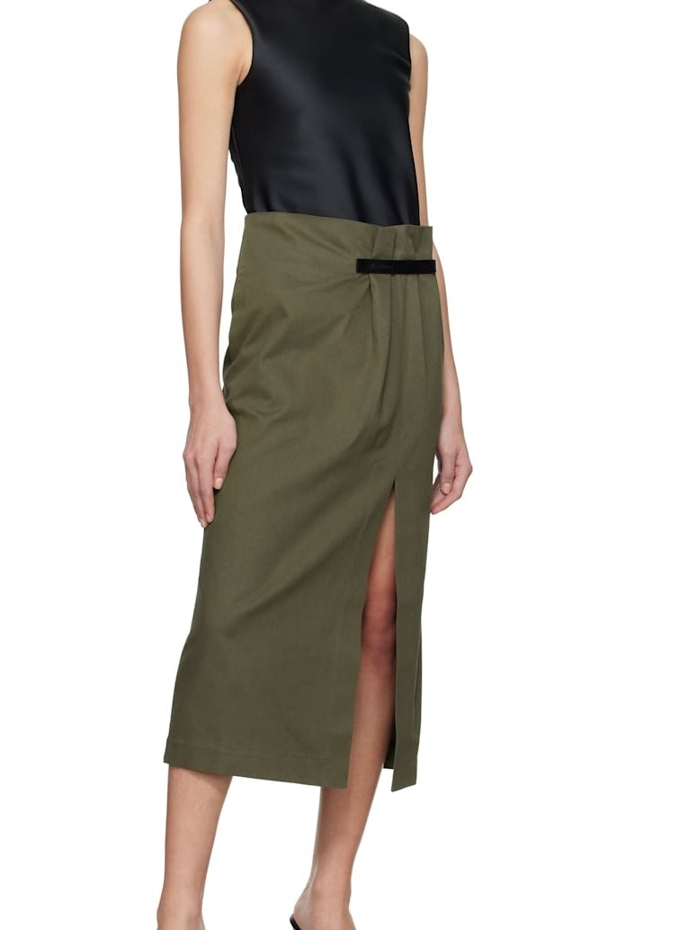 Cotton Midi Skirt - Size 6