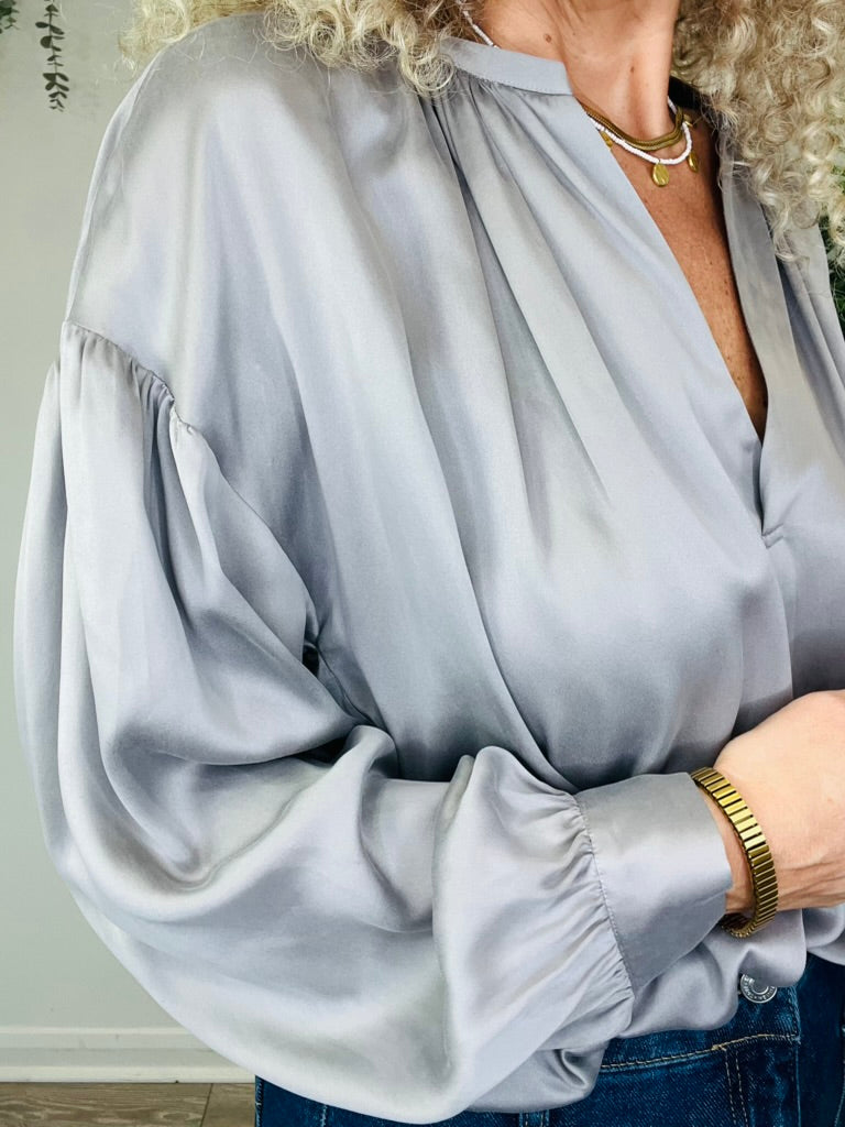 Silk Blouse - Size S
