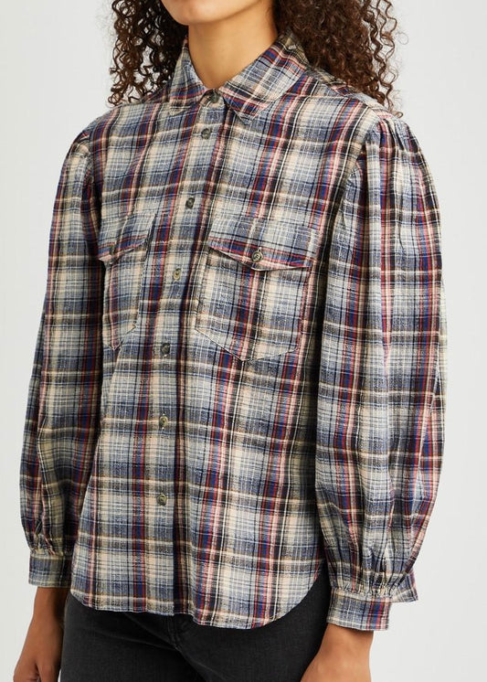 Lidzy Check Shirt - Size 34