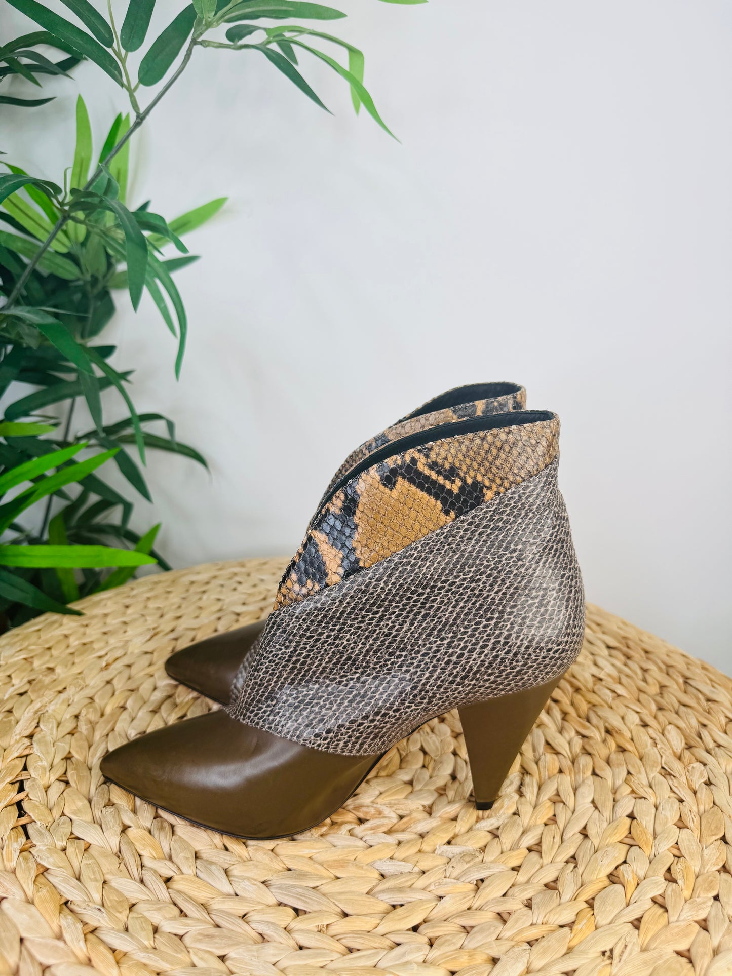Archenn Snakeskin Boots - Size 38