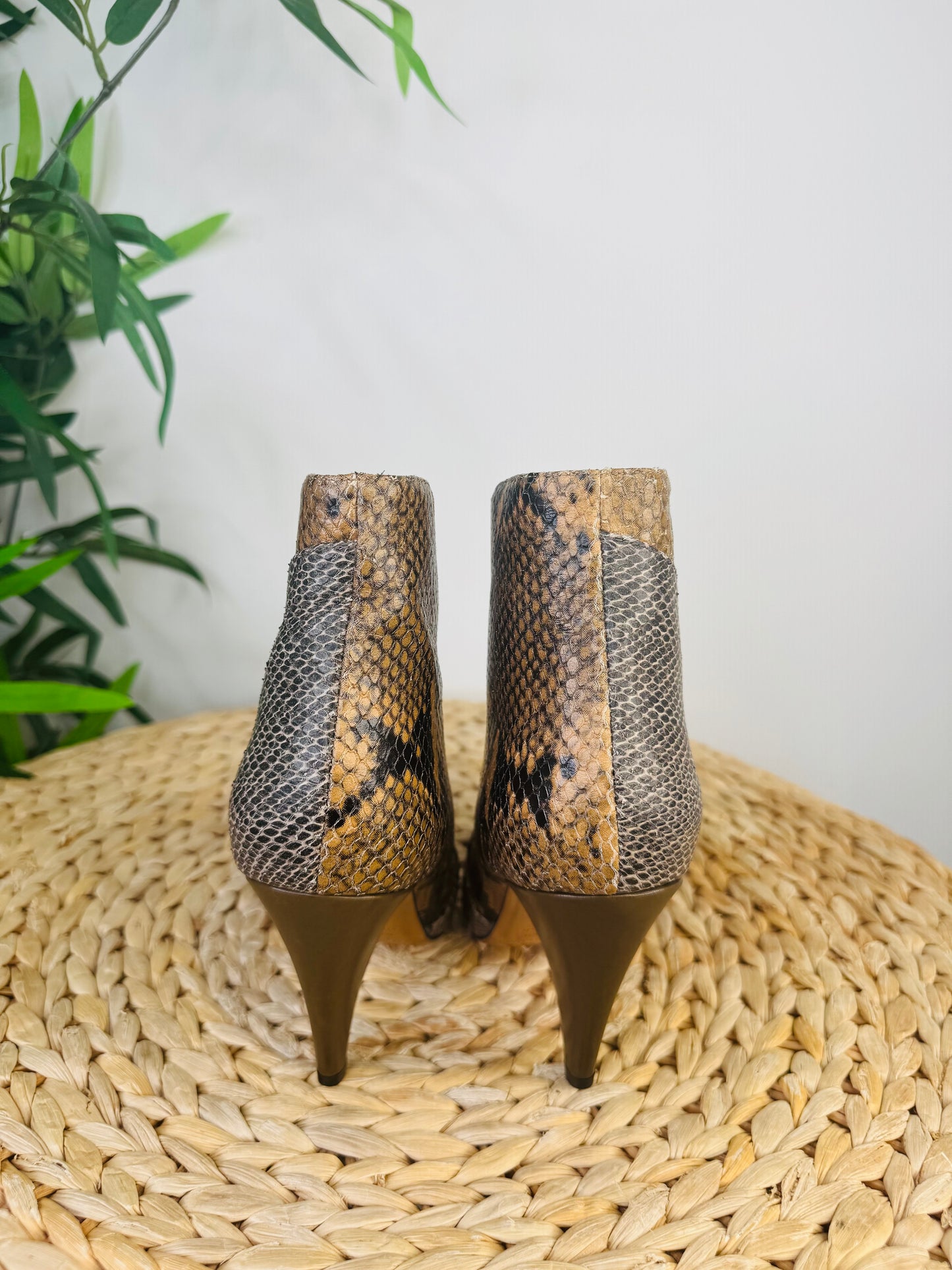 Archenn Snakeskin Boots - Size 38