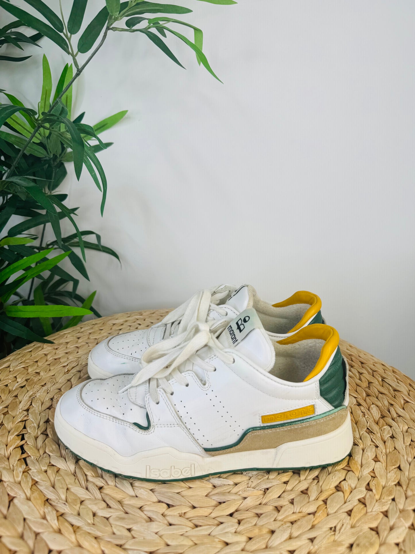 Leather Trainers - Size 39.5