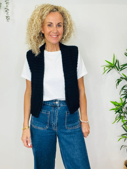 Knitted Gilet - Size S