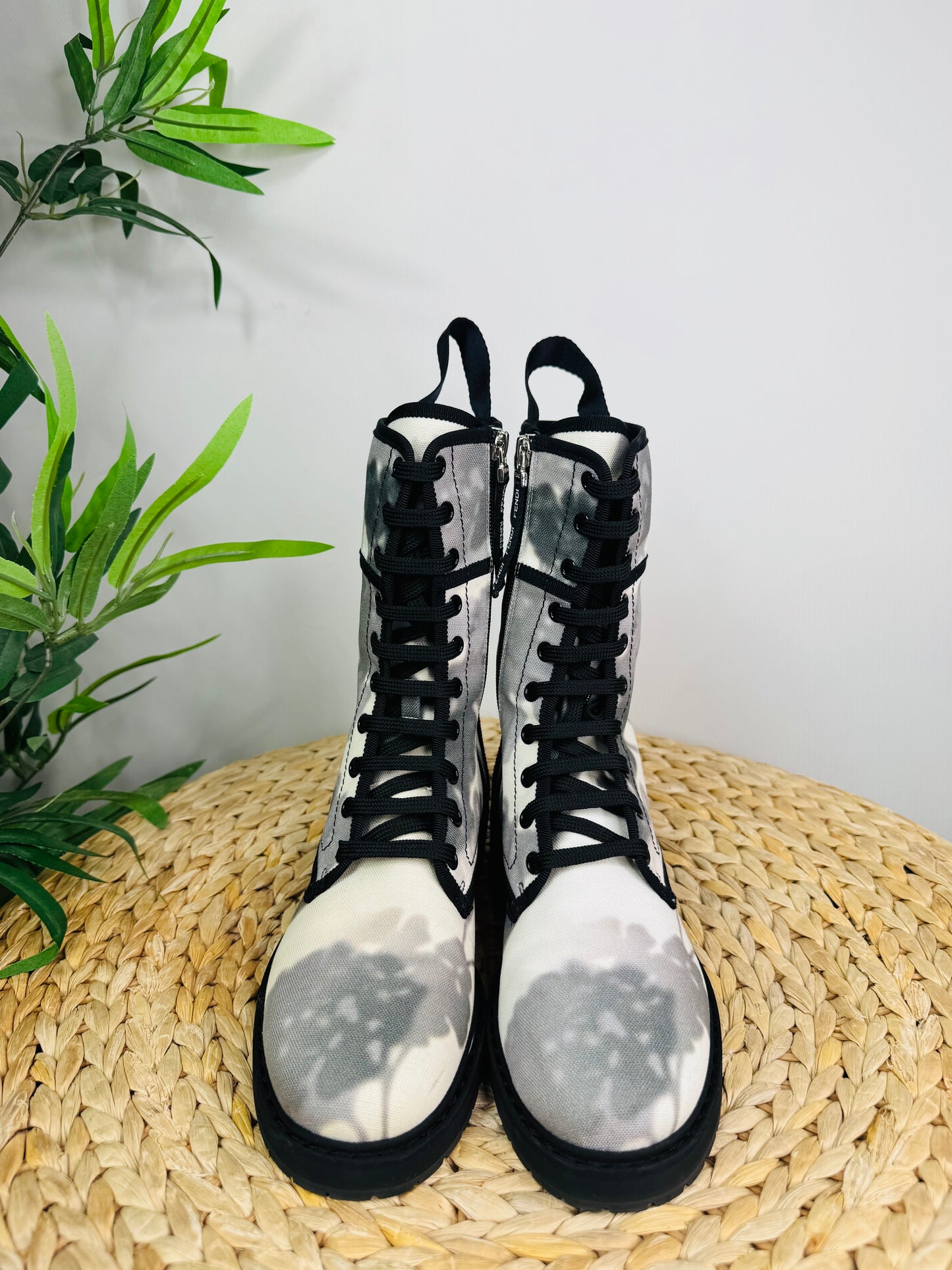 Lace-up Boots - Size 37